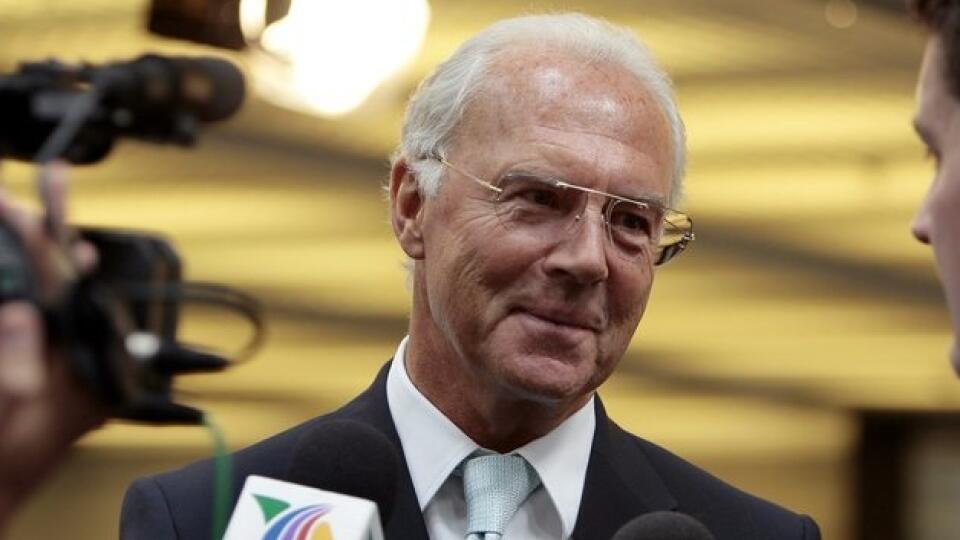 Legenda nemeckého futbalu Franz Beckenbauer.