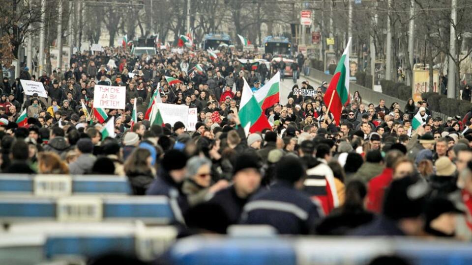 Bulgaria Protest