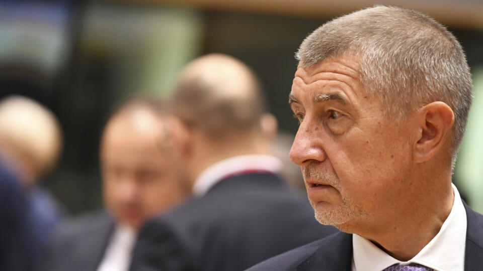 Český premiér Andrej Babiš
