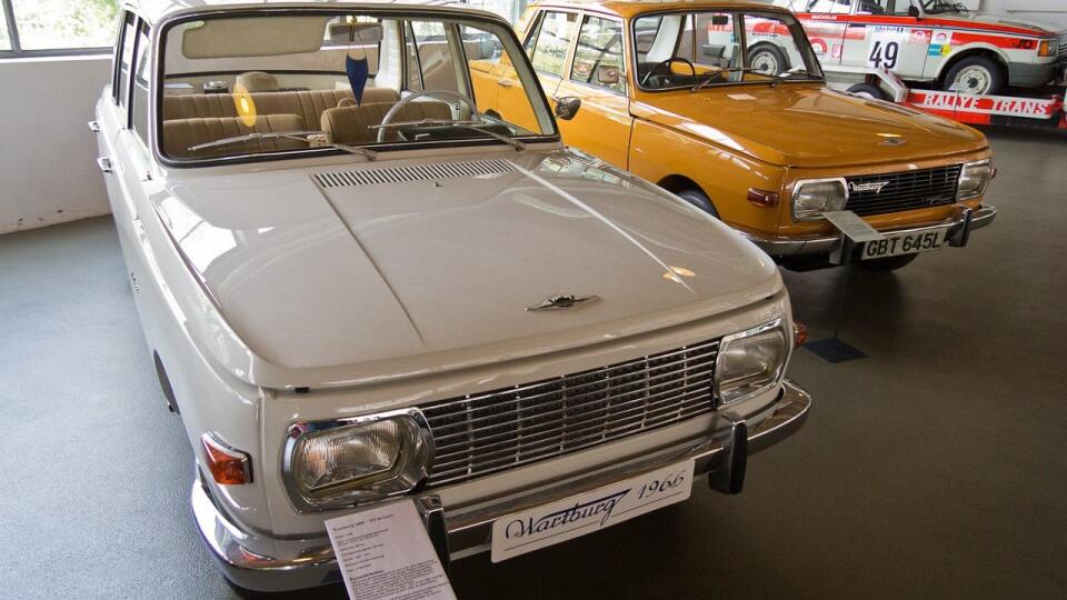 Eisenach bol známy výrobou automobilov Wartburg, dnes je tu múzeum