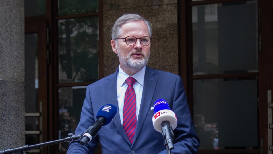 Český premiér Petr Fiala