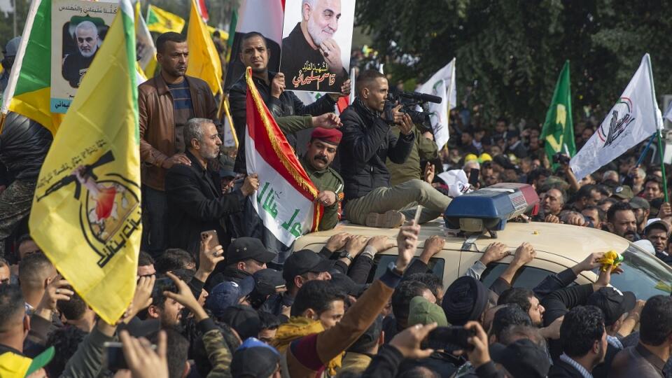Irak Bagdad Solejmání generál USA rozlúčka