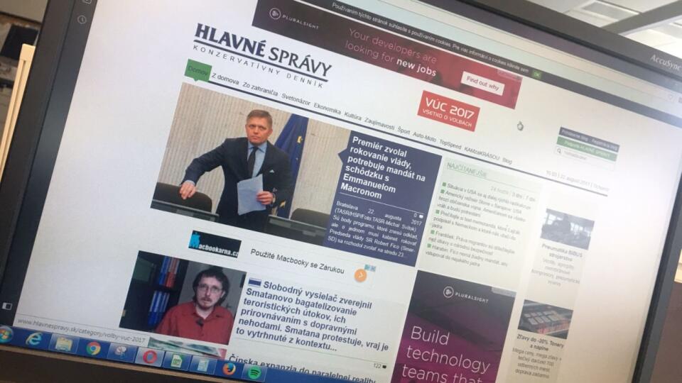 Hlavné správy prikázal súd vymazať zo zoznamu konšpiračných webov