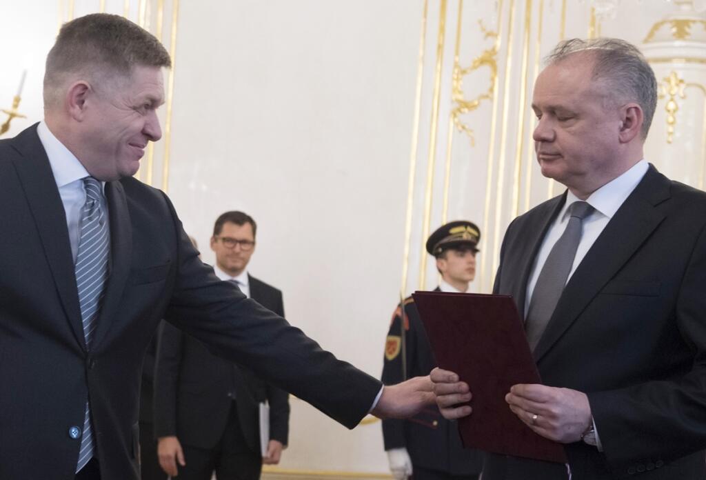 SR Kiska Fico Pellegrini prijatie demisia BAX