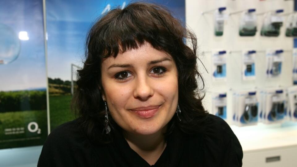 Herečka Petra Polnišová.