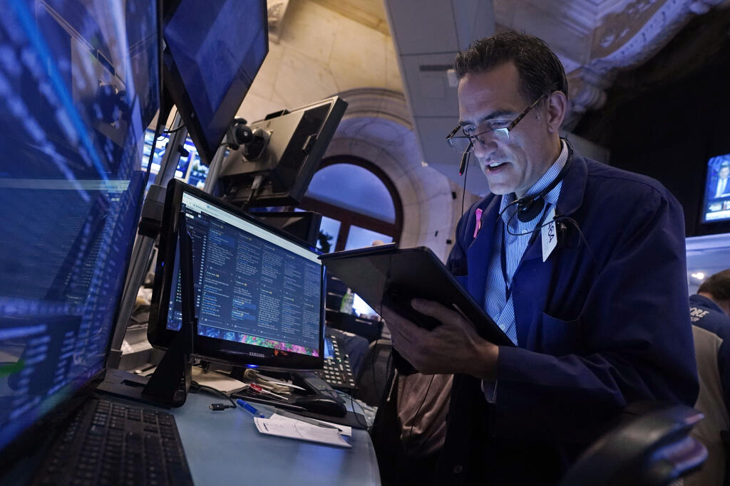 Burza na Wall Street.