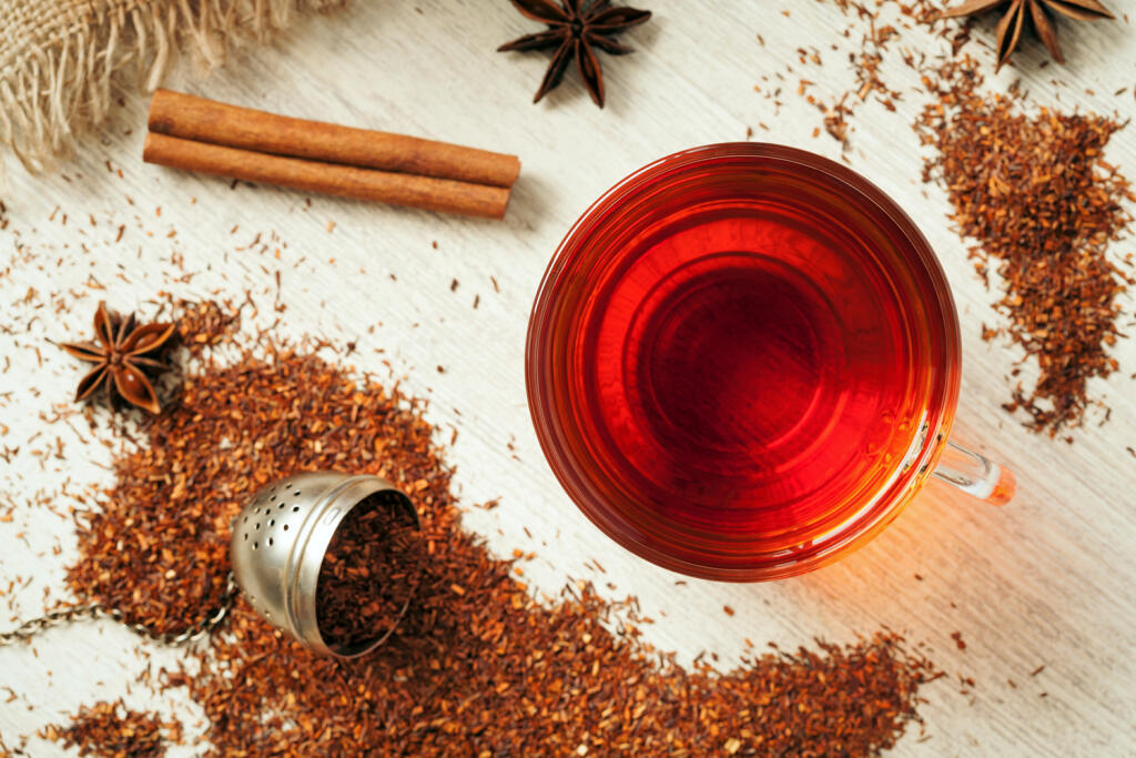 Rooibos má intenzívnu chuť