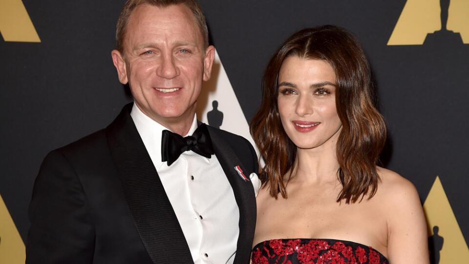 S manželkou Rachel Weisz