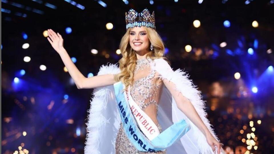 Miss world je z Česka.