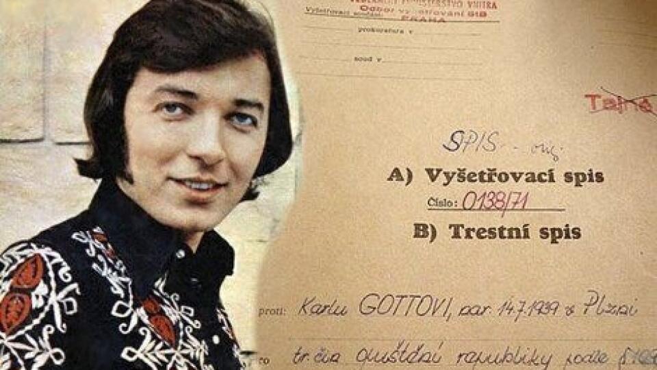 Karel Gott mal podľa vyšetrovacieho spisu ŠTB