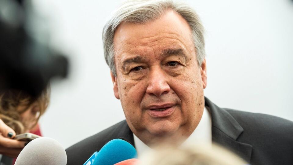 Šéf OSN António Guterres