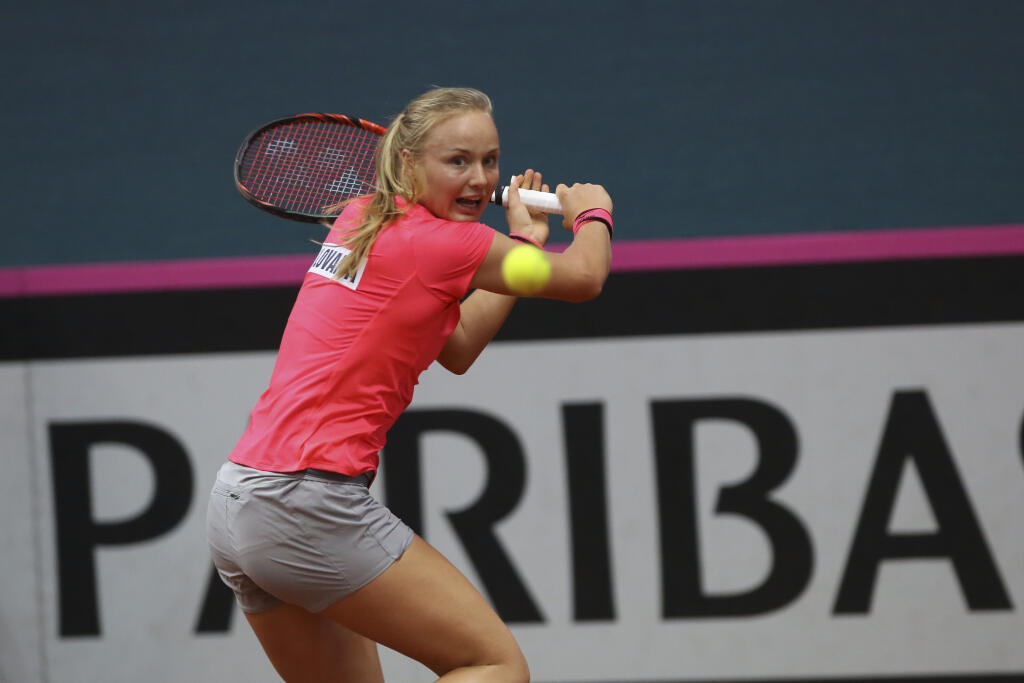 Rebecca Šramková už niekoľko rokov reprezentuje SR vo Fed Cupe.