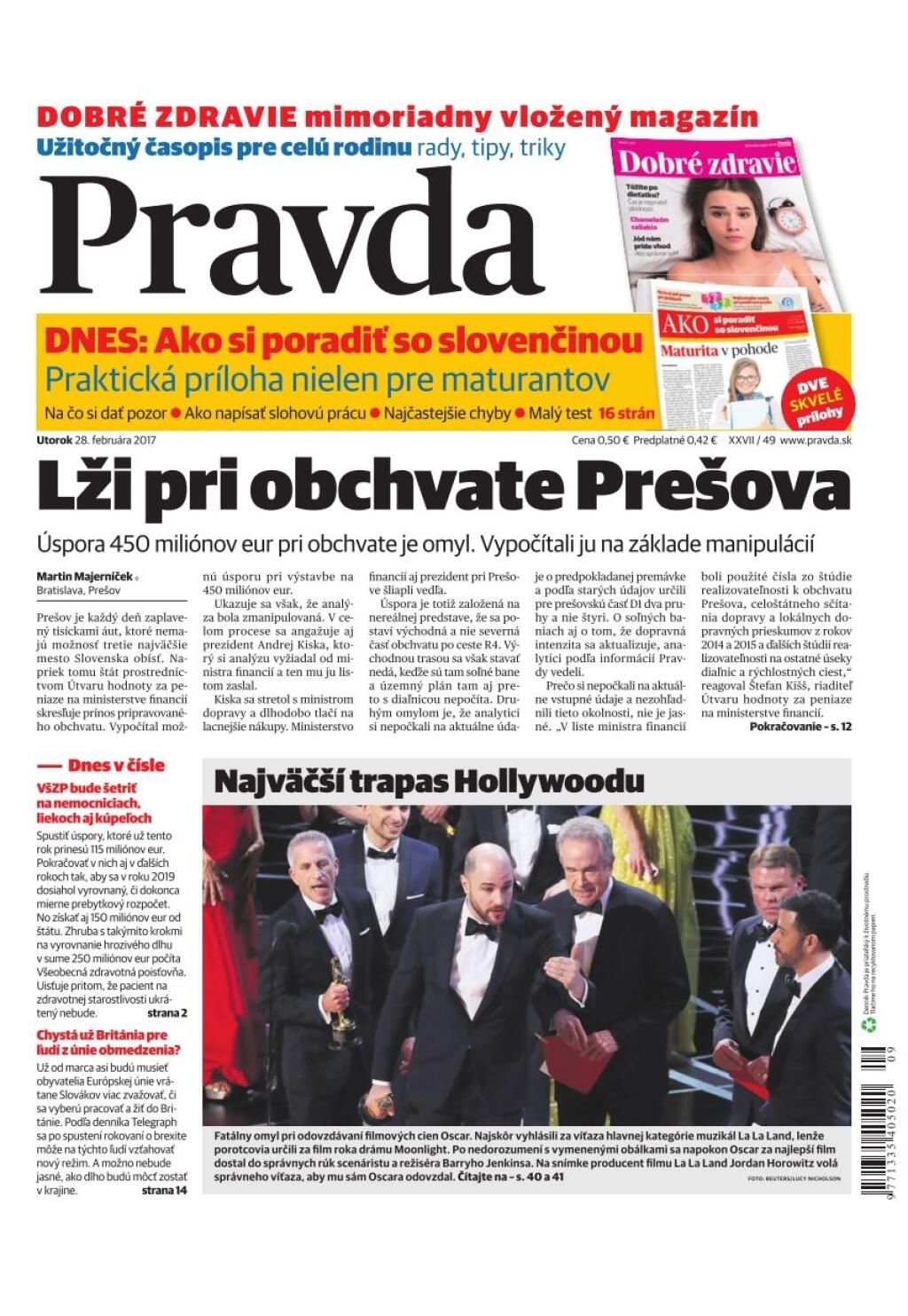 Pravda - 28. 2. 2017