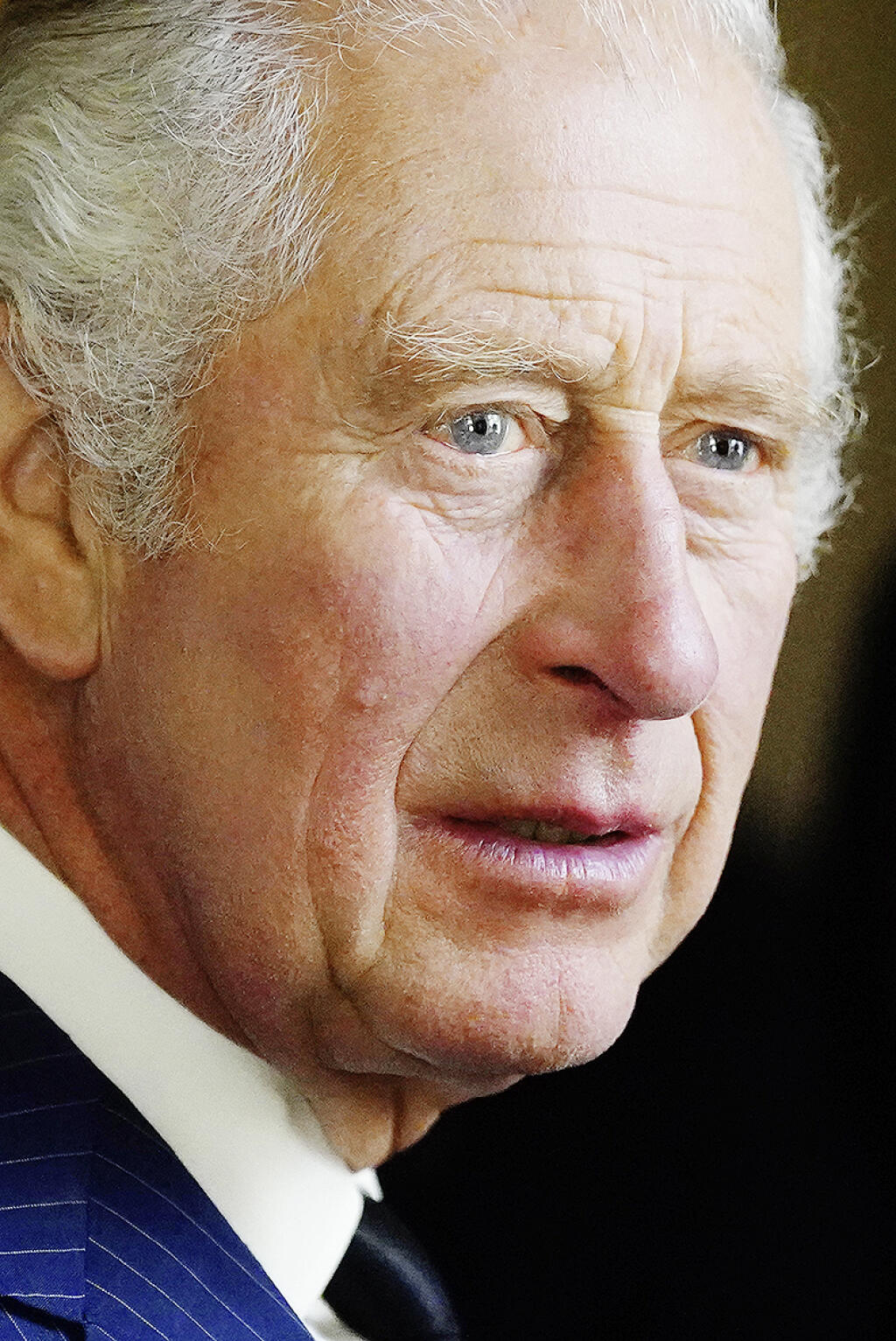 LONDON, ENGLAND - SEPTEMBER 11: King Charles III during a reception with Realm High Commissioners and their spouses in the Bow Room at Buckingham Palace on September 11, 2022 in London, England. King Charles III ascended the throne of the United Kingdom on the death of his mother, Queen Elizabeth II on 8 September 2022. (Photo by Victoria Jones - WPA Pool/Getty Images)