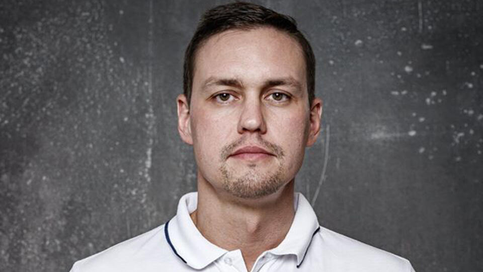 Tréner slovenskej reprezentácie mužskej hádzanej Peter Kukučka.