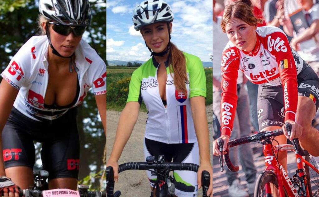 Cyklistika nie je len mužský šport, o čom vás presvedčia aj tieto krásky, medzi ktorými nájdete aj prsnatú Slovenku!