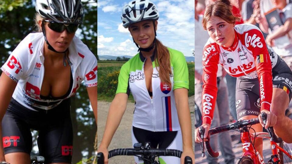 Cyklistika nie je len mužský šport, o čom vás presvedčia aj tieto krásky, medzi ktorými nájdete aj prsnatú Slovenku!