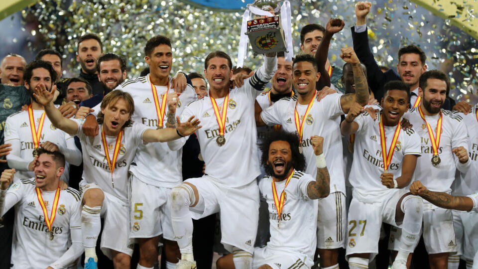 Real Madrid získal španielsky superpohár.