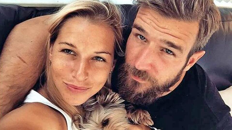 Dominika Cibulková a Michal Navara