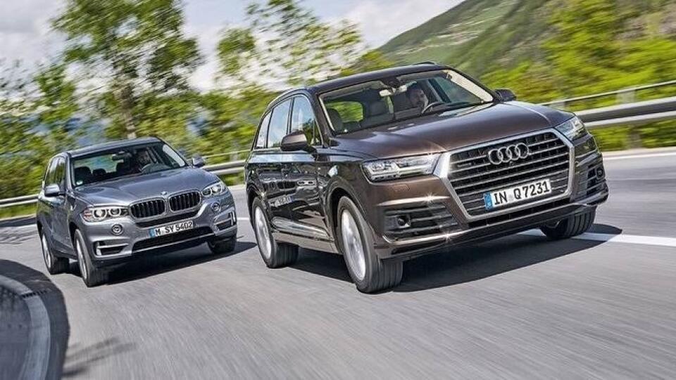 ikona Audi Q7 a BMW X5