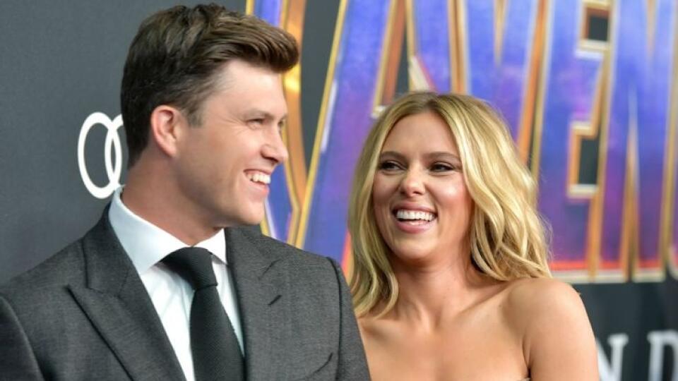 Scarlett Johansson a Colin Jost