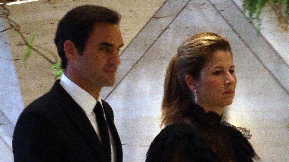 Na ples zvolila Mirka Federer dievčenskejší výzor.