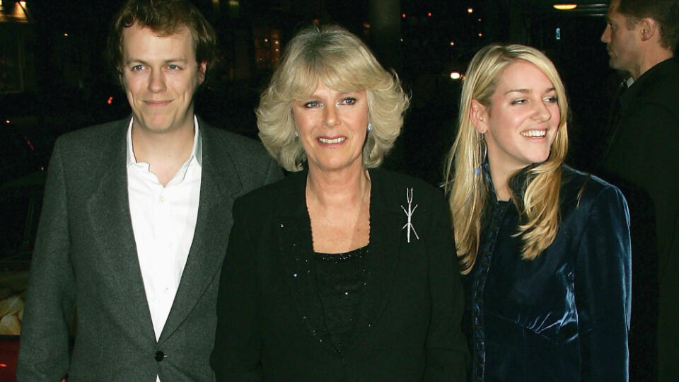 Camilla Parker-Bowles so synom Tomom a dcérou Laurou.