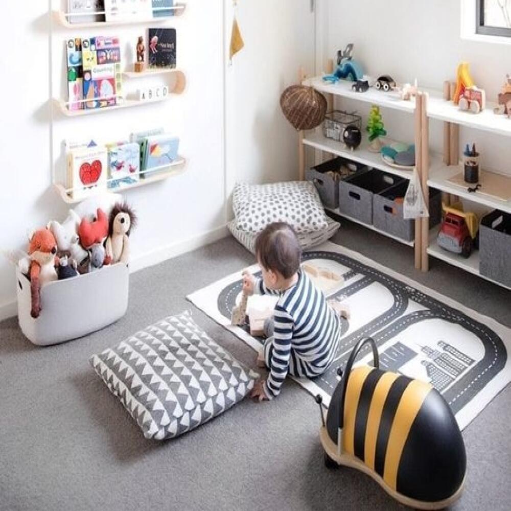 Detská izba podľa Montessori metódy.