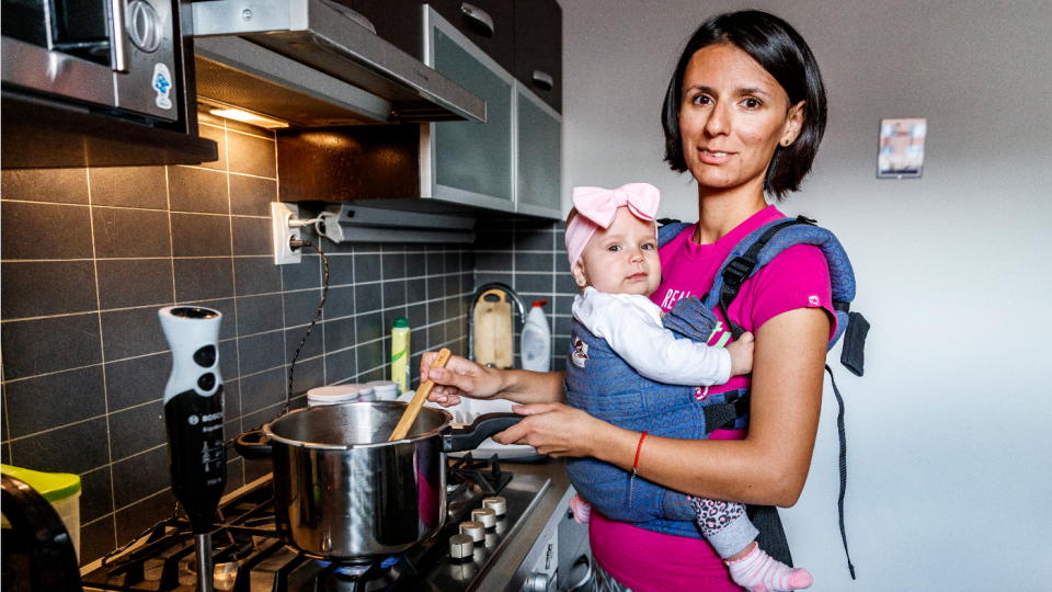 Mamička Vierke musí na materskej otáčať každé euro, zdražovanie ju veľmi nepoteší.