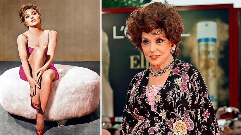 Gina Lollobrigida dokázala, že starnúť sa dá aj