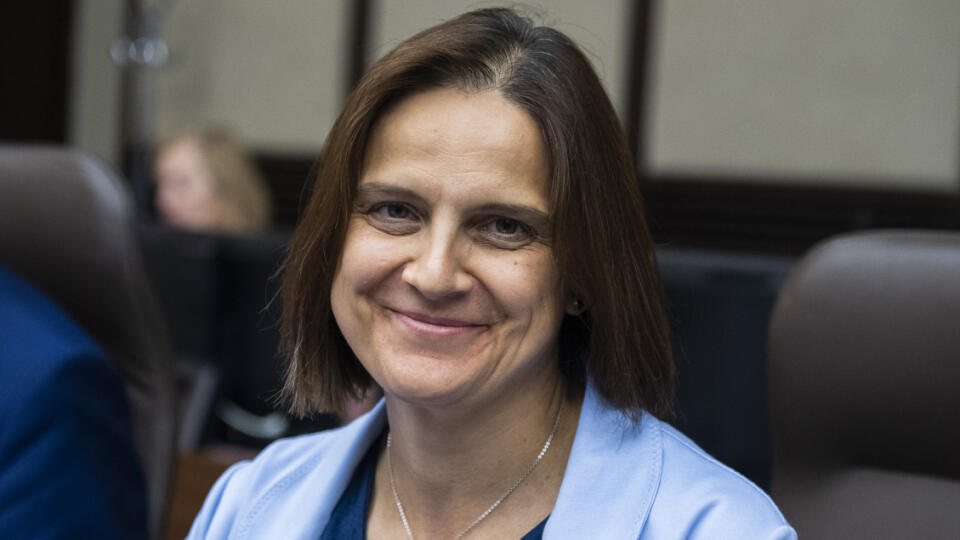 Na snímke ministerka spravodlivosti SR Mária Kolíková počas rokovania 86. schôdze vlády SR v Bratislave 22. júna 2022. FOTO TASR - Jaroslav Novák