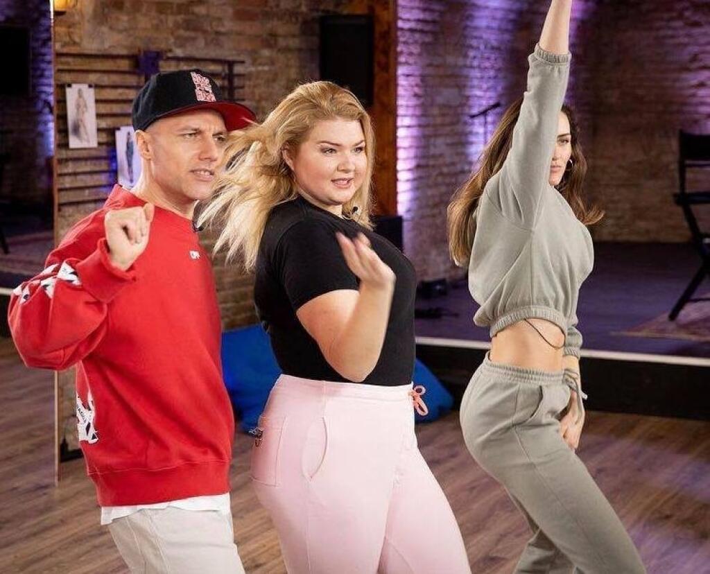Evelyn počas skúšok Tvojej tváre.
