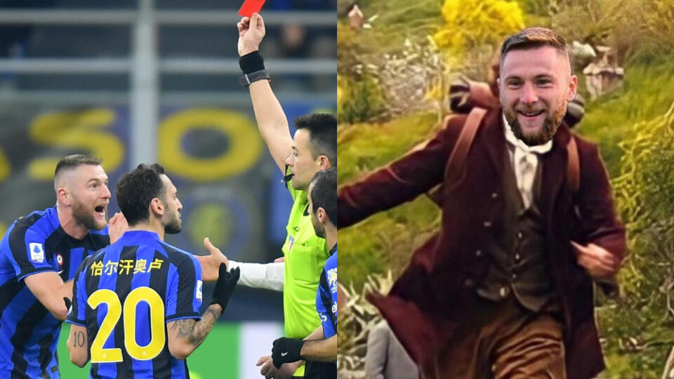 Na tento zápas bude chcieť čím skôr zabudnúť, no je vysoko pravdepodobné, že bol posledným v modro-čiernom drese. Milan Škriniar takmer odkopol súperovi hlavu a schytal to nielen od rozhodcu červenou kartou, ale aj od fanúšikov nekompromisnými vtipmi.