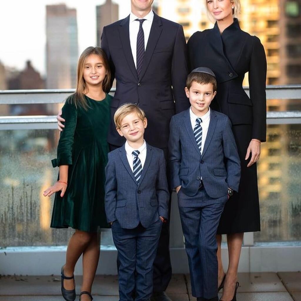 Ivanka Trump s rodinou.