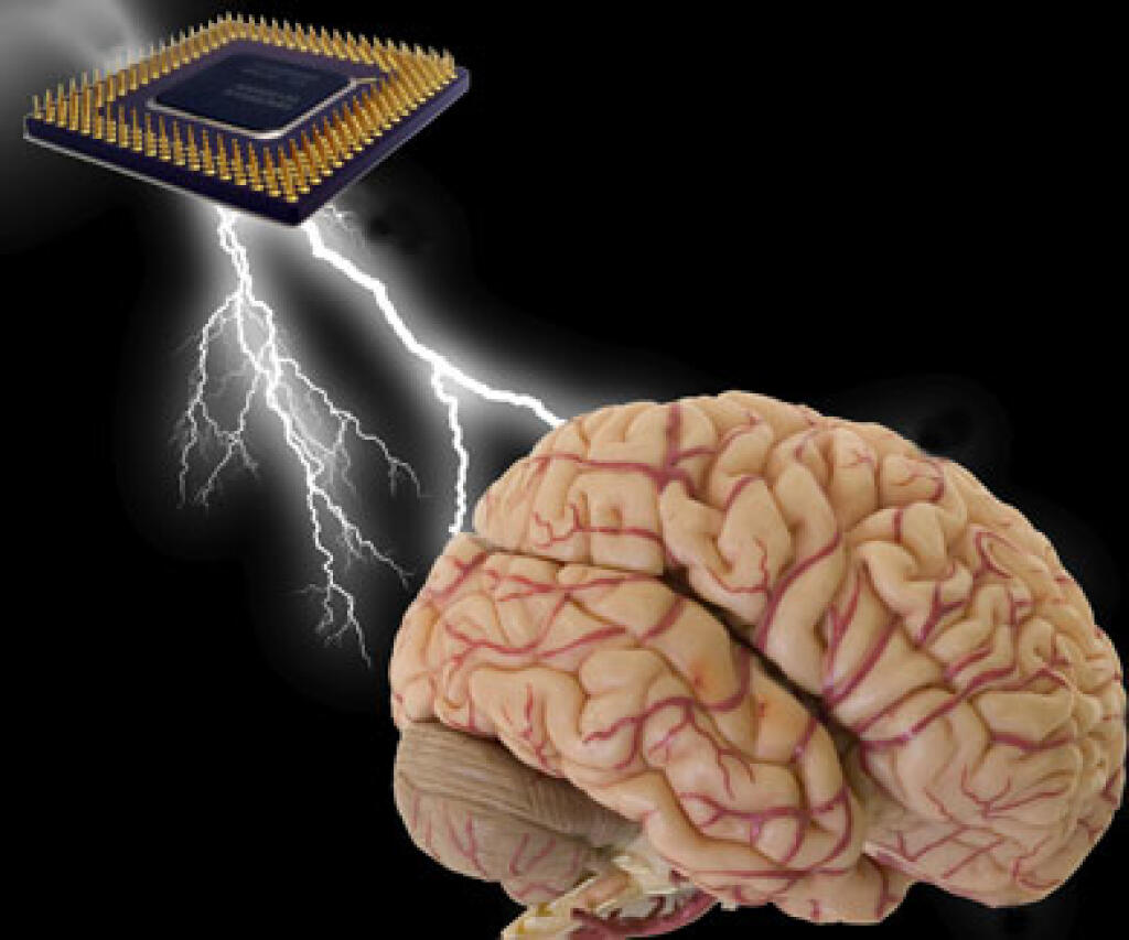Человеческий мозг и компьютер. Мозг компьютера. Микрочип в мозг. Мозг память.