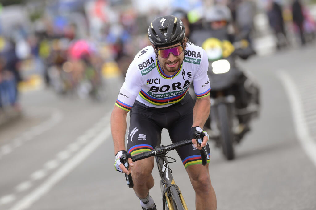 Peter Sagan vyhral Paríž-Roubaix v roku 2018.