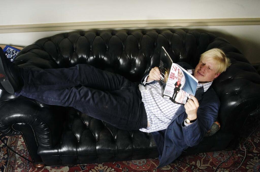Boris Johnson ako editor časopisu The Spectator