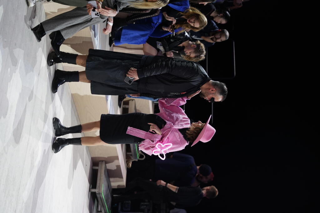 Módna prehliadka Michaely Ľuptákovej na Fashion Live 2022.