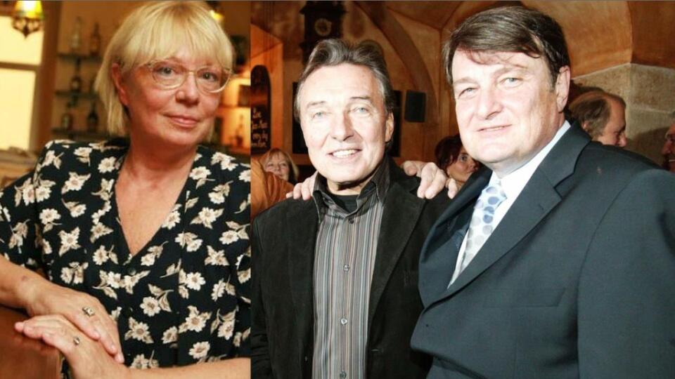 Áňa Štaidlová, Karel Gott, Ladislav Štaidl