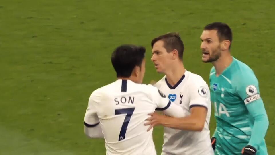 Konflikt Huga Llorisa s Heung min Sonom.