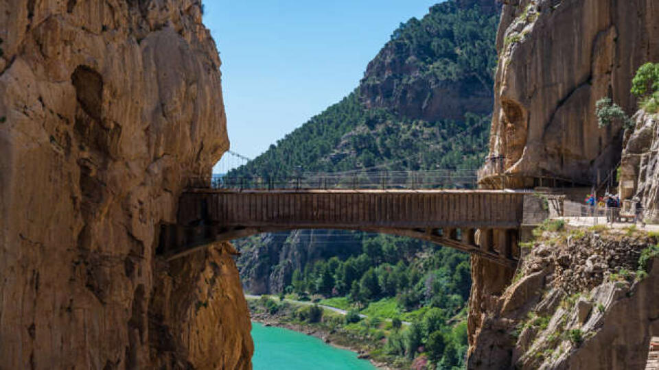 El Caminito Del Rey, Španielsko.