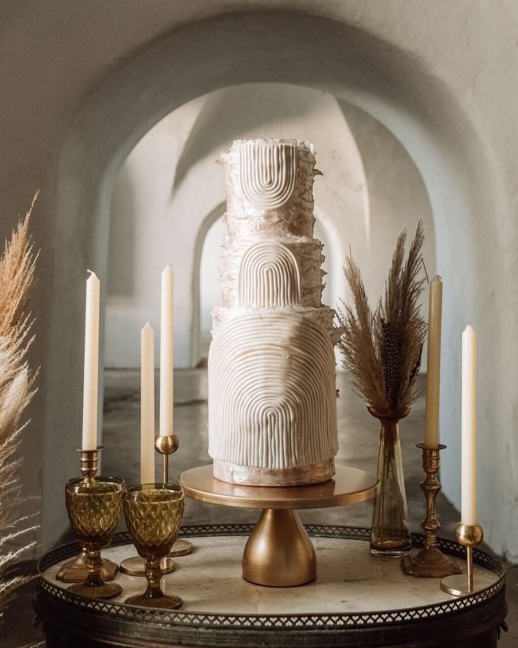 Vau! Torta v štýle BOHO a hodiny piplavej práce.