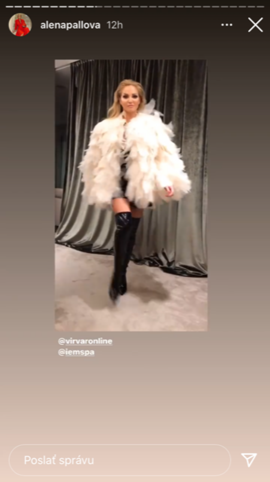 Alena Pallová sa zahrala na modelku.