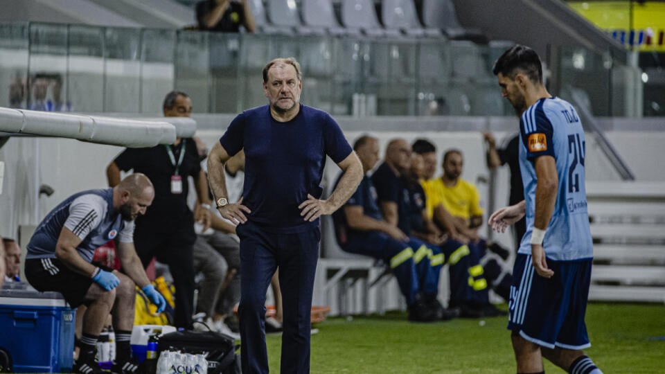 Počas odvetného zápasu play-off Európskej ligy UEFA, ktorý odohral ŠK Slovan Bratislava proti cyperskému klubu Aris Limasol FC