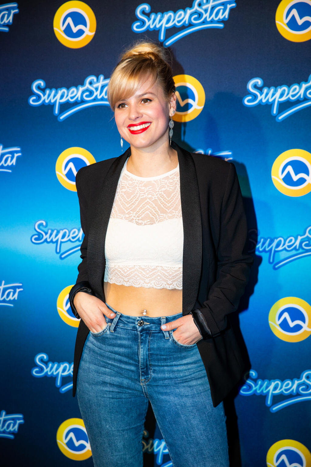 SuperStar párty v jednom z bratislavských podnikov. Na snímke Patricie Pagáčová.