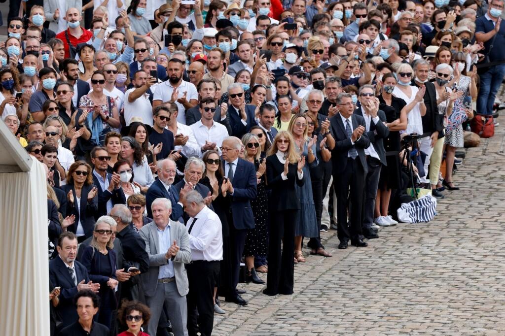 France said goodbye to Jean-Paul Belmond at the Invalides in Paris.