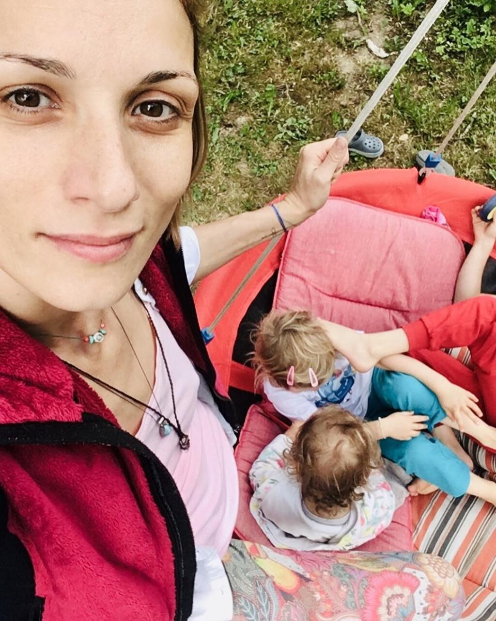 Zuzana Kanócz s deťmi