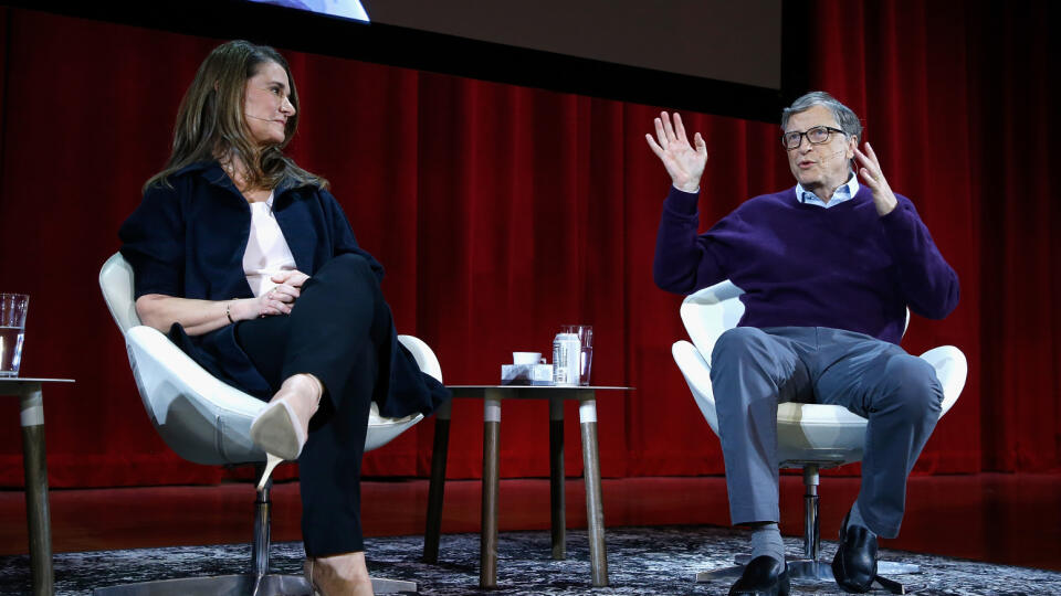 Bill a Melinda Gates.