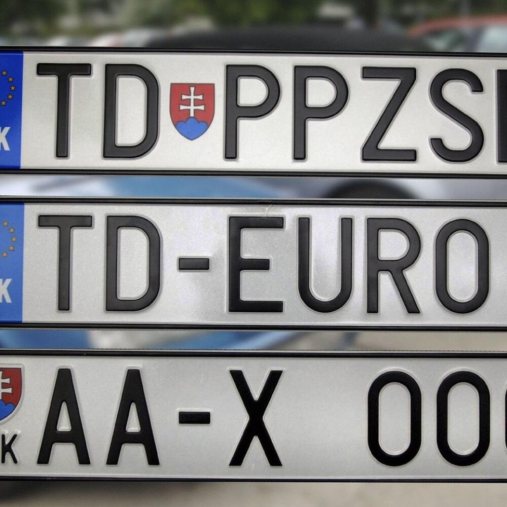 Formáty tabuliek s evidenčnými číslami