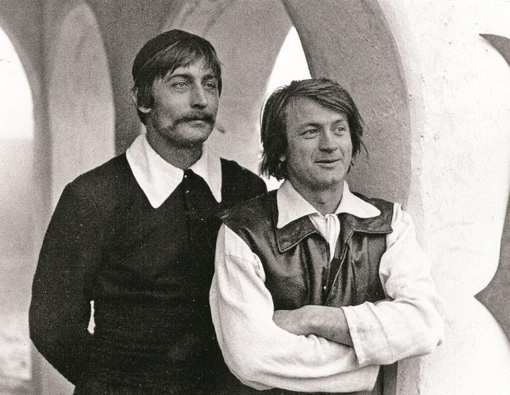 Michal Dočolomanský vo filme s Ivanom Palúchom, obaja sú už v hereckom nebi.